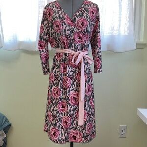 LuLaRoe Michelle Floral Wrap Dress